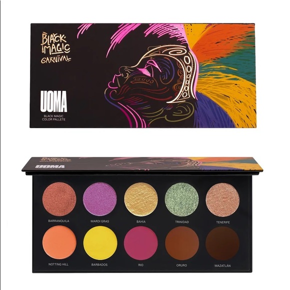 UOMA Other - UOMA - Black Magic Carnival Eyeshadow Palette